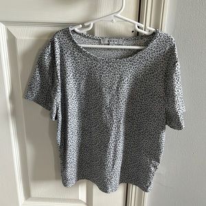 Leopard print shirt!
